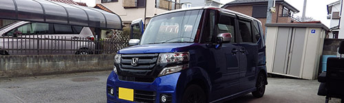 ホンダ（HONDA)N-BOXにレカロシートエルゴメドの装着。