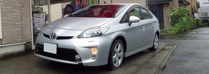 TOYOTA:プリウスにレカロエルゴメドMVの装着でした。