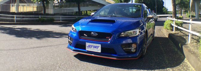 SUBARU:WRXにSR7Fラシックの装着。かっこよいです。