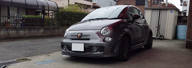 FIAT:アバルト595にミューレンシート。