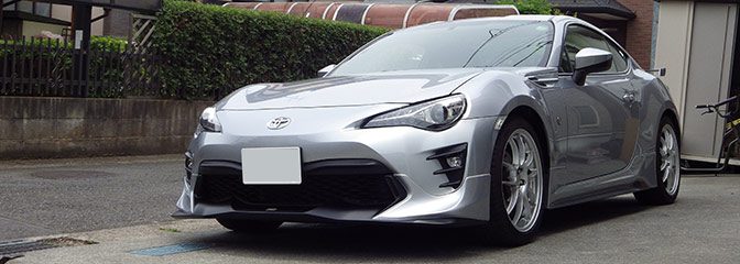 TOYOTA:86にミューレンシート。