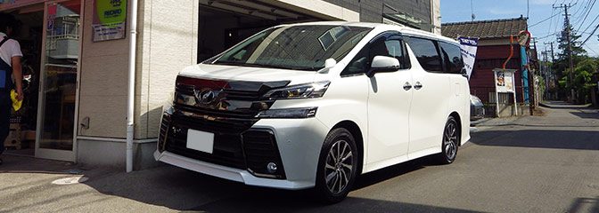 TOYOTA:ヴェルファイヤにミューレンシート。