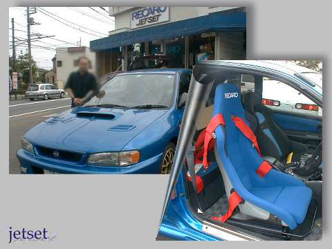 過去歴 Subaruインプレッサにrecaro Sp Gnを1999年の事でした Jetset モバイル ブログサイト